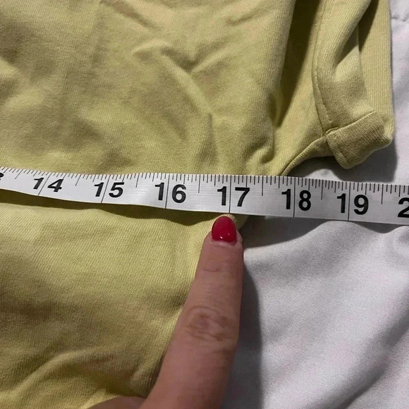 Lululemon Cotton T Shirt Bodysuit NWT Light Lime Green Open Back Women’s Small - Picture 12 of 12